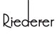 Riederer